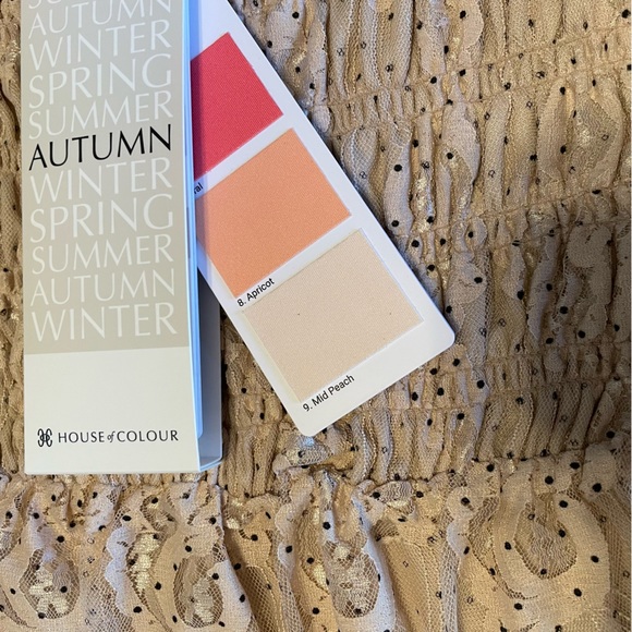 NWT NSR Cream Lace Boho Cottage Core Polka Dot Off-Shoulder Mini Dress - Picture 3 of 10